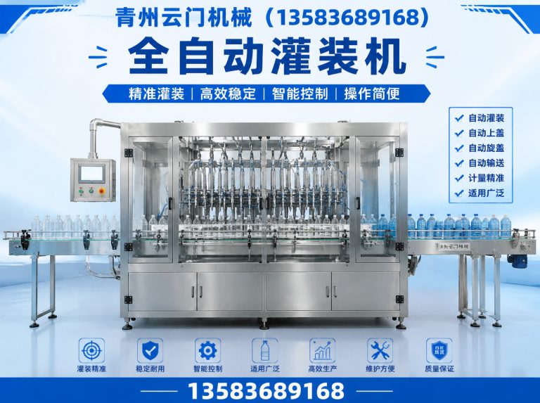 山东油类灌装设备展示图